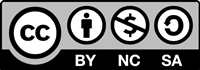 Creative Commons BY NC SA logo